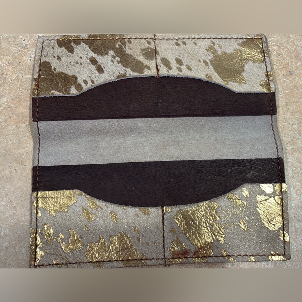 Leather and hide wallet